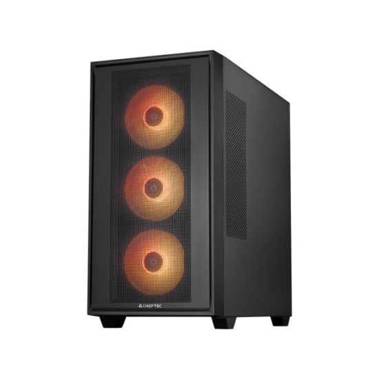 Chieftec GS-03B-OP Hunter 3 Midi 4x ARGB Fans